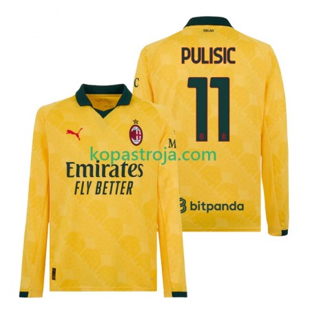 Billiga Fotbollströjor AC Milan Christian Pulisic 11 Tredje tröja 2025/26 Långärmad